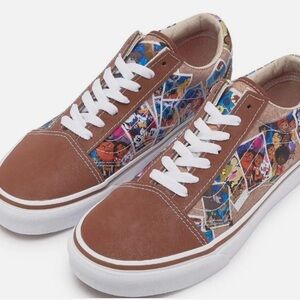 Brown Disney vans 100th anniversary!